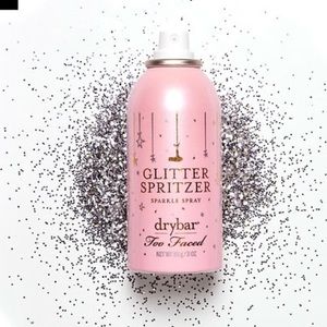 NWOT Authentic Too Faced x Drybar Glitter Spray